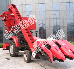 Picker And Peeling Function Mini Corn Combine Harvester