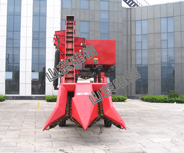 Picker And Peeling Function Mini Corn Combine Harvester