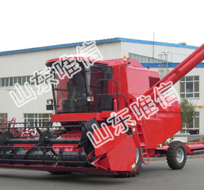 Agriculture Machine Mini Grain Combine Harvester