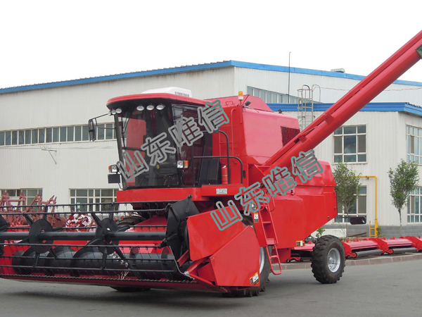 Agriculture Machine Mini Grain Combine Harvester