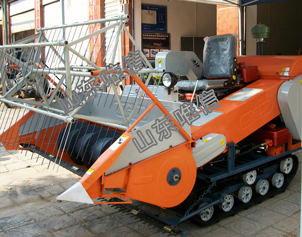 4LZ-1.0 Mini Crawler Rice Combine Harvester