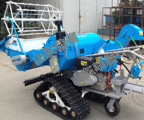 4LZ-1.0 Mini Crawler Rice Combine Harvester