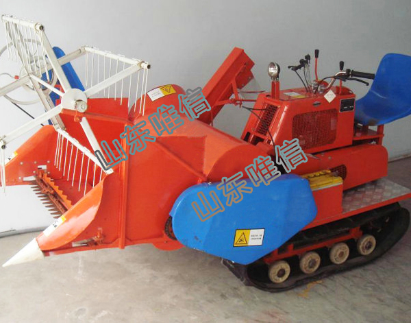 4LZ-1.0 Mini Crawler Rice Combine Harvester