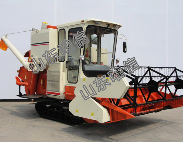 Rice and Wheat Combine Harvester Machine