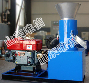 Diesel Engine Drive Pellet Mill