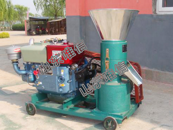 Diesel Engine Drive Pellet Mill