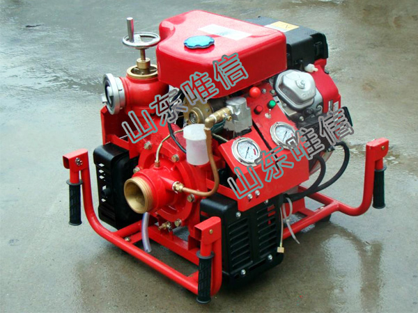 Portable Hand Lift Motor Fire Pump