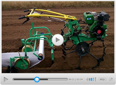 Ridging Film Mulching Machine