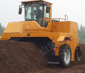 Self-Driven Fertilizer Compost Turner 