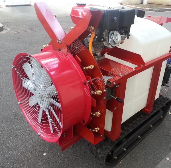 Self Propelled Crawler Air Blast Power Sprayer 