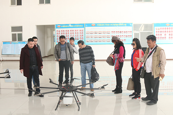 Thailand Merchants Visited Us For Purchasing Agricultural UAV Drone