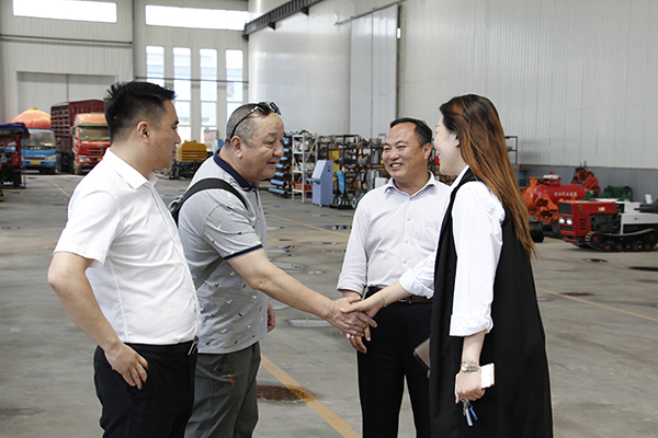 Nanjing Chengyu Machinery Company Leaders to Visit Our Group for Cooperation