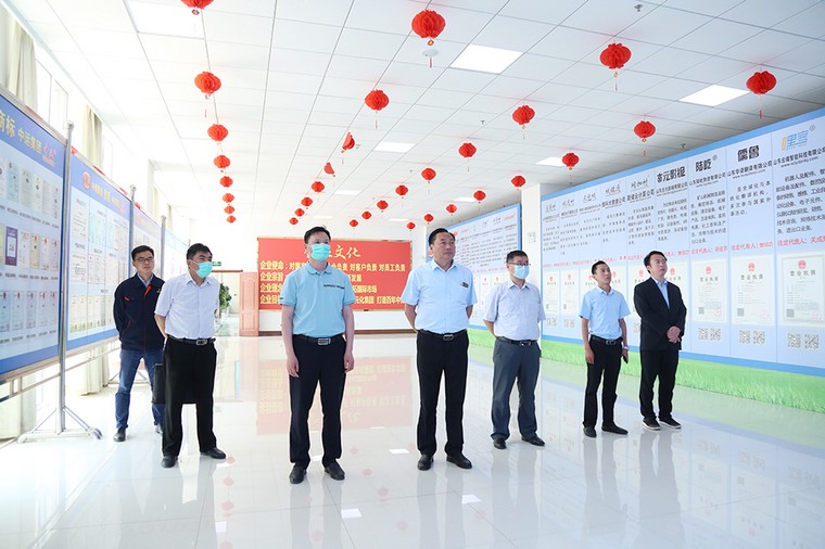 Warm welcome Jining Aid Xinjiang Command leadership Visit Shandong Weixin