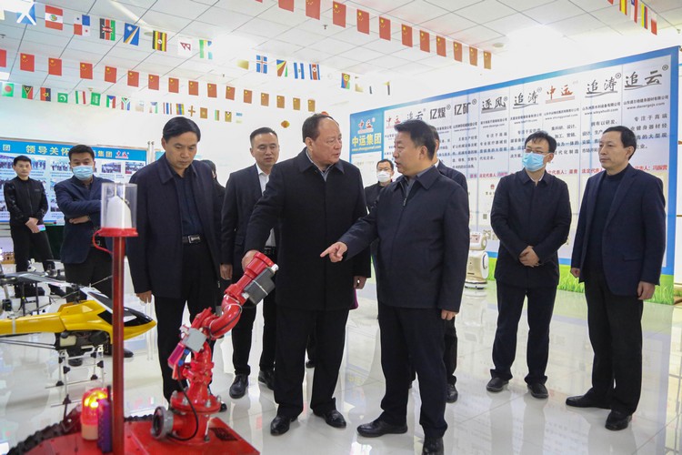 Warmly Welcome The Leaders Of Shandong Provincial Department Of Commerce To Visit Shandong Weixin