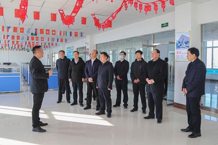 Warmly Welcome The Leaders Of Shandong Provincial Department Of Commerce To Visit Shandong Weixin