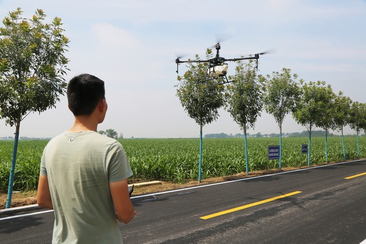 Shandong Weixin Company The UAV Plant Protection Team Serves Agriculture,Rural Areas And Farmers And Helps Rural Revitalization