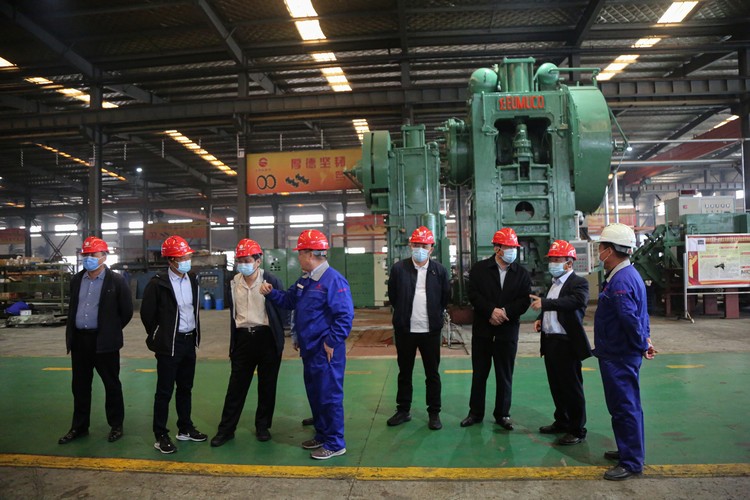 Municipal And District People's Congress Representatives Visit Shandong Weixin For Special Research