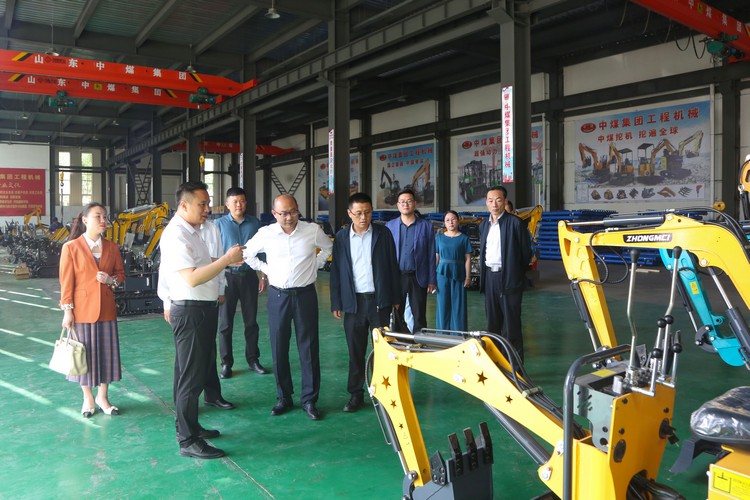 Jining Supply And Marketing Enterprise Chamber Of Commerce Leaders Visit China Coal Group